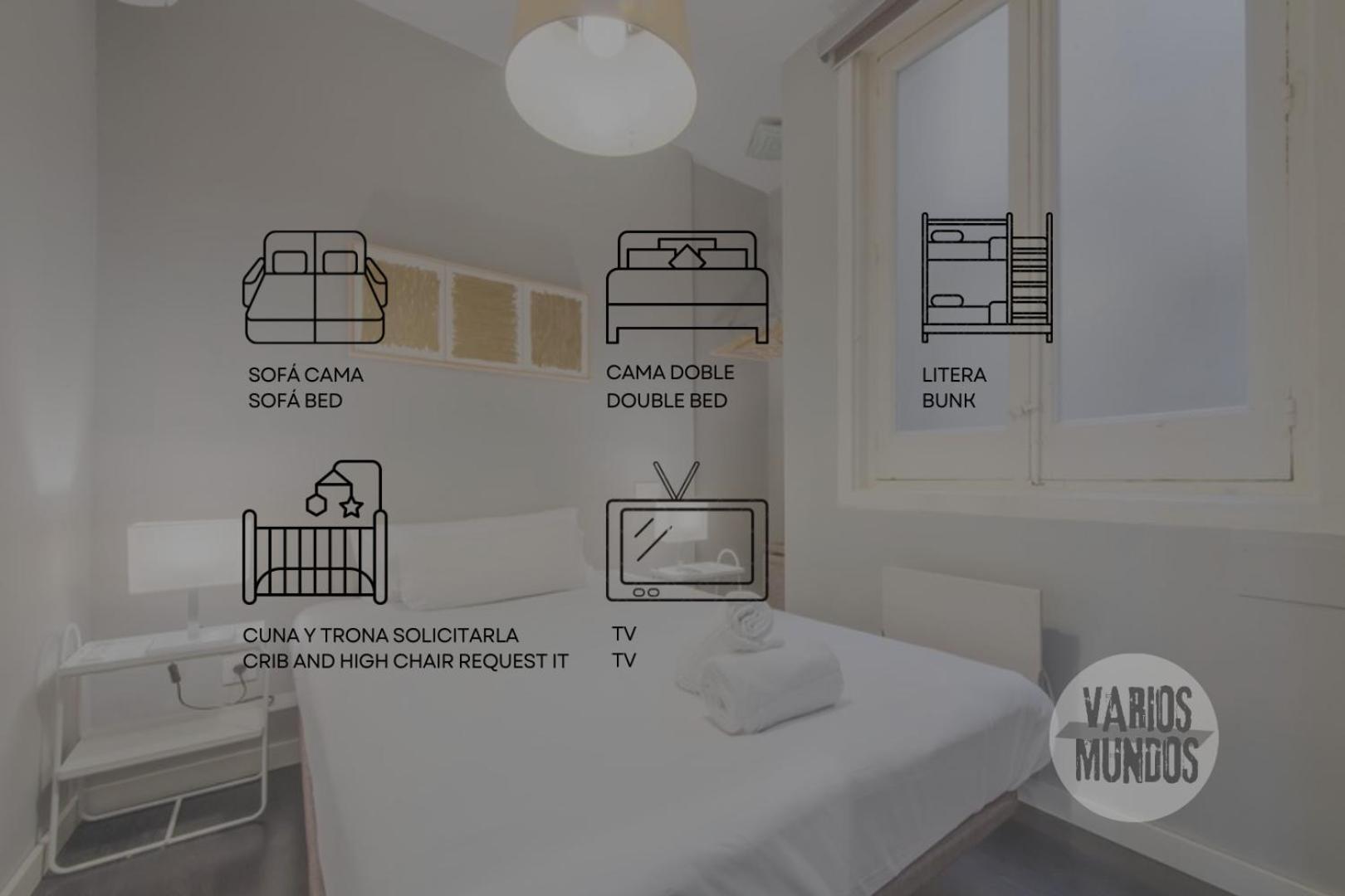 Great Apt Para 6Pax In The Heart Of Madrid Center Экстерьер фото